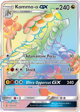 Kommo-o GX (Secret) (GRI-) (Holofoil)
