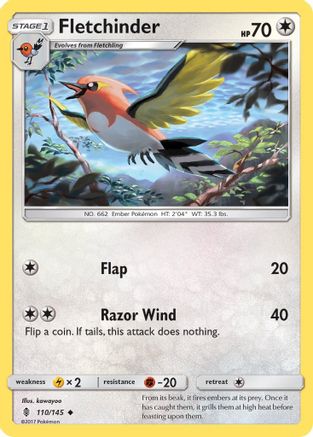 Fletchinder (GRI-110) (Reverse Holofoil)