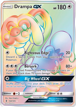Drampa GX (Secret) (GRI-) (Holofoil)