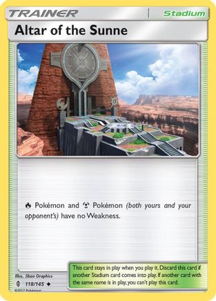 Altar of the Sunne (GRI-118) (Reverse Holofoil)