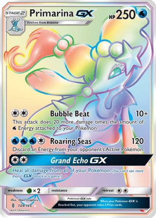 Primarina GX (Secret) (GRI-149) (Holofoil)