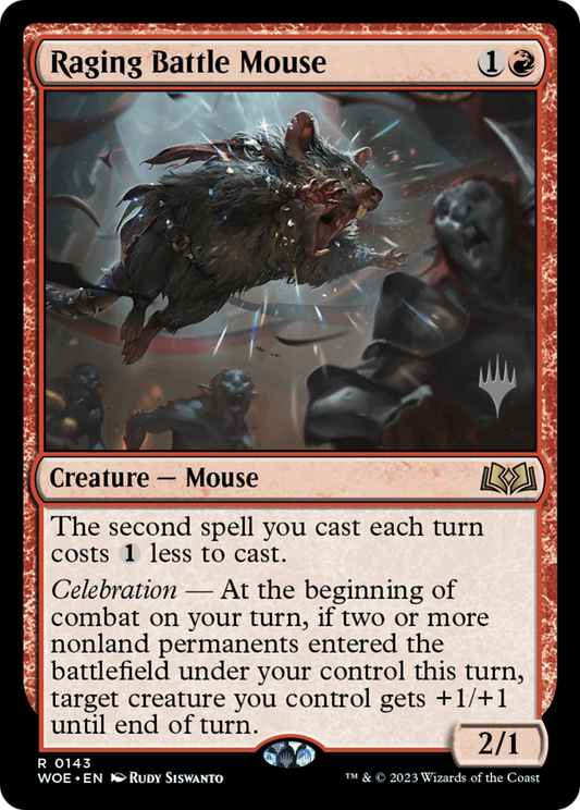Raging Battle Mouse (PPWOE-143P) (Foil)