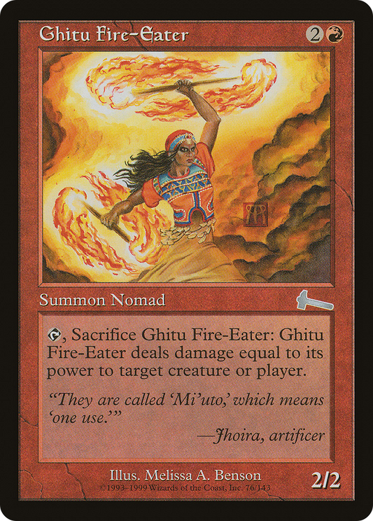 Ghitu Fire-Eater (ULG-076) (Foil)