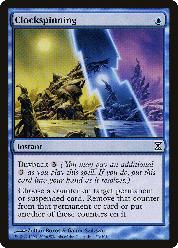 Clockspinning (TSP-053)