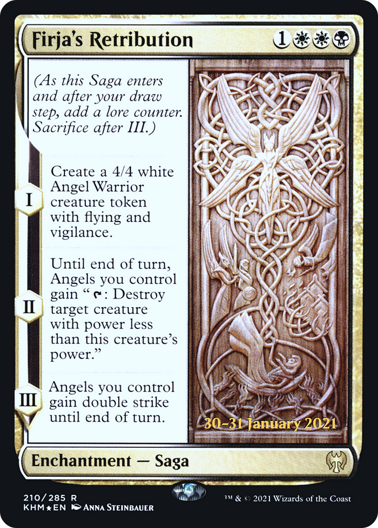 Firja's Retribution (PRE-210S) (Foil)