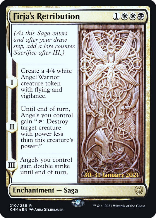 Firja's Retribution (PRE-210S) (Foil)