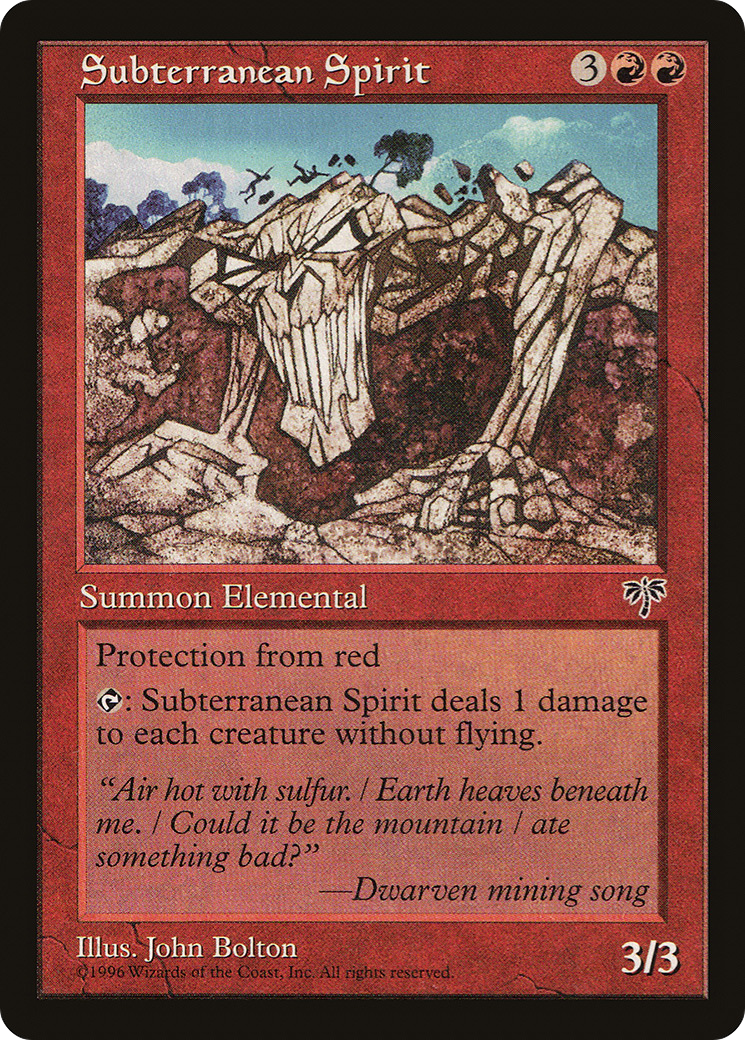 Subterranean Spirit (MIR-195)