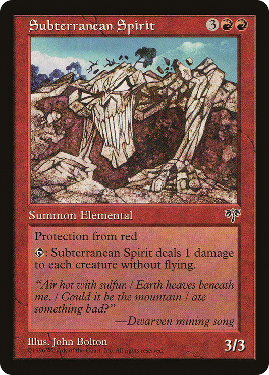 Subterranean Spirit (MIR-195)
