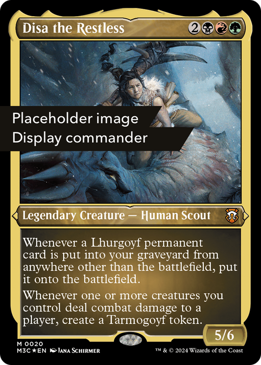 Disa the Restless (M3C-148) (Display Commander) (Etched Foil)