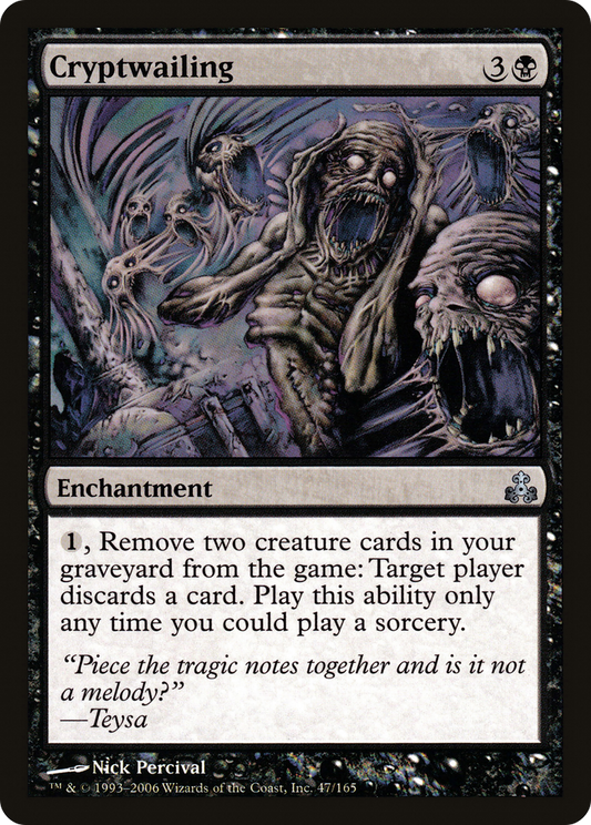 Cryptwailing (GPT-047) (Foil)