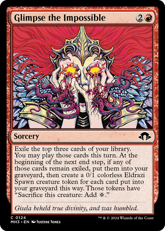 Glimpse the Impossible (MH3-124) (Foil)