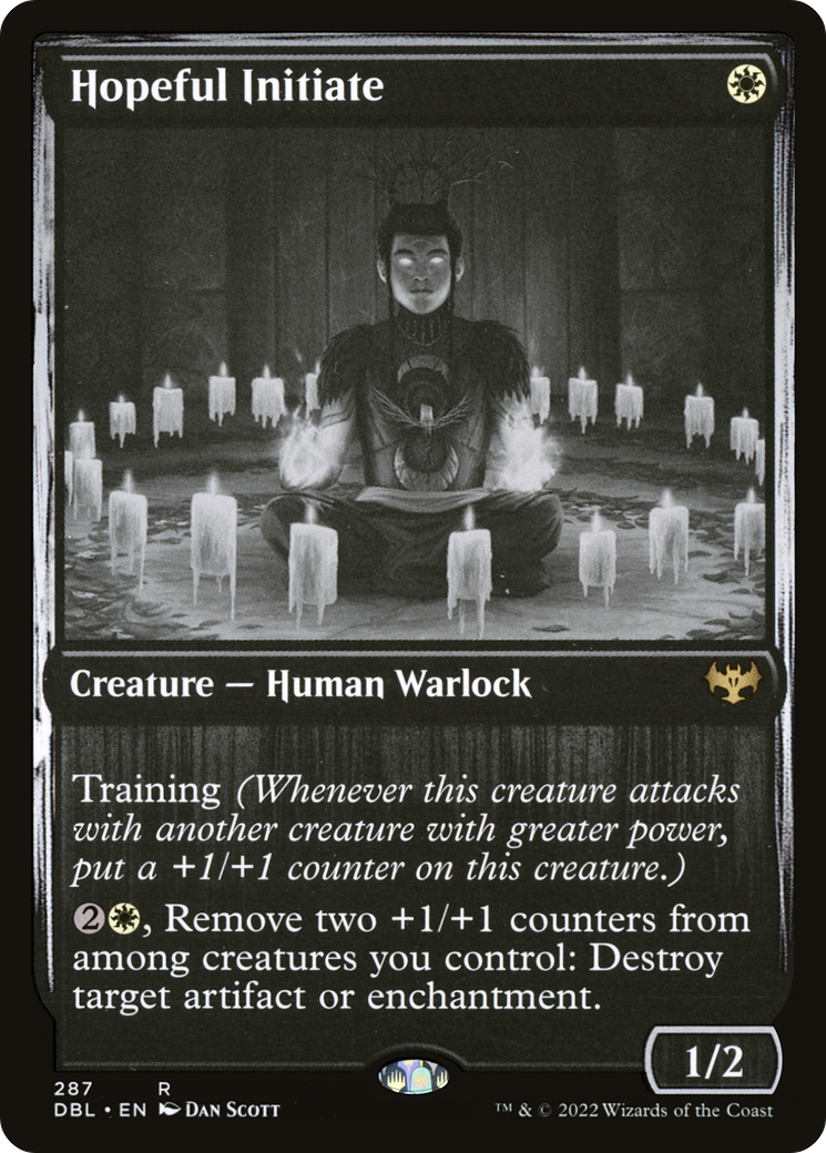 Hopeful Initiate (DBL-287) (Foil)