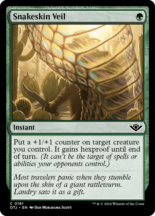 Snakeskin Veil (OTJ-181) (Foil)