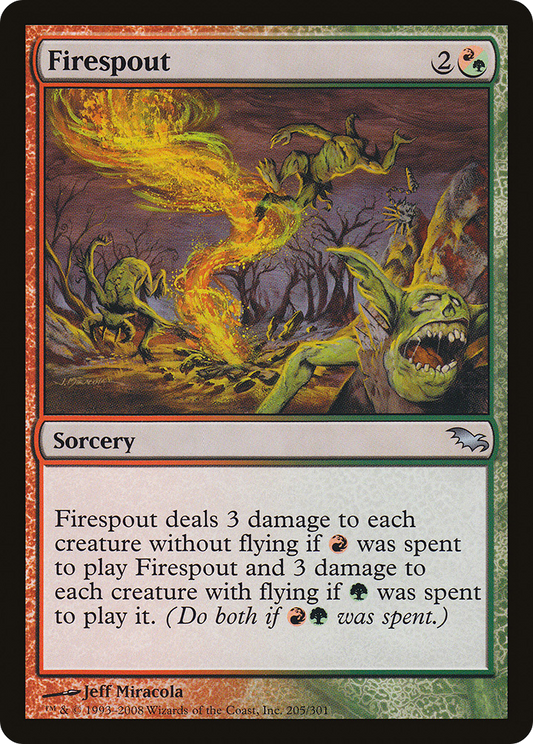 Firespout (SHM-205) (Foil)