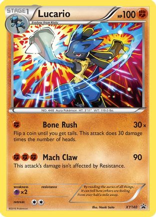 Lucario (PR-XY140) (Holofoil)