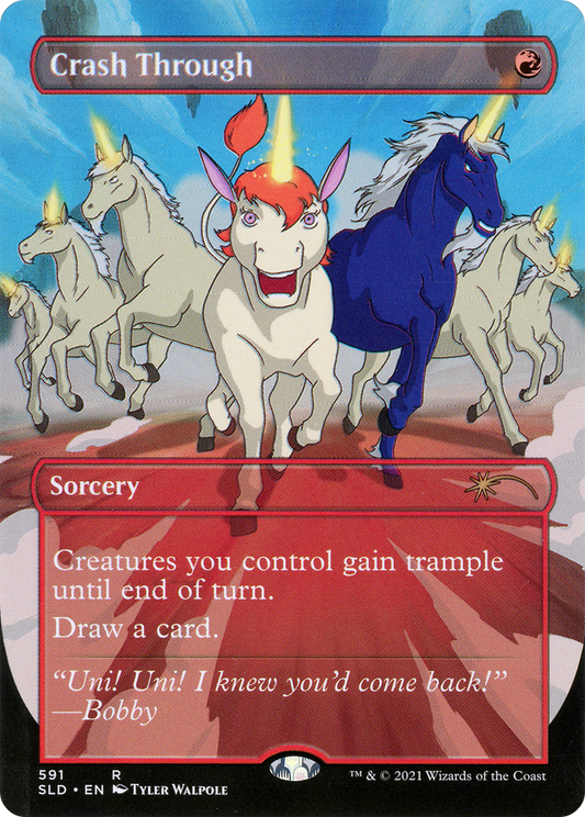 Crash Through (SLD-591) (Borderless) (Foil)
