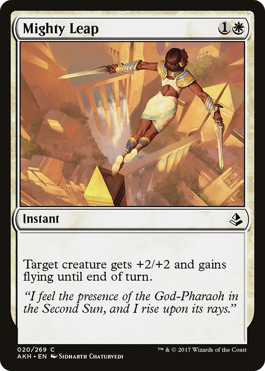 Mighty Leap (AKH-020) (Foil)