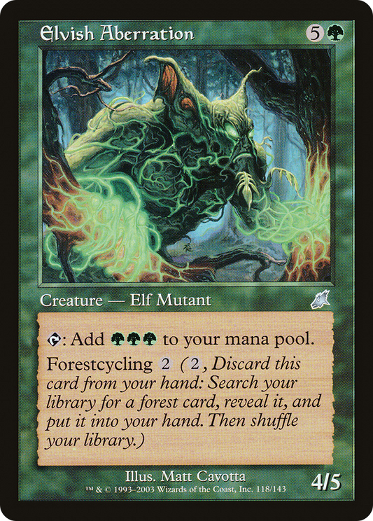 Elvish Aberration (SCG-118) (Foil)
