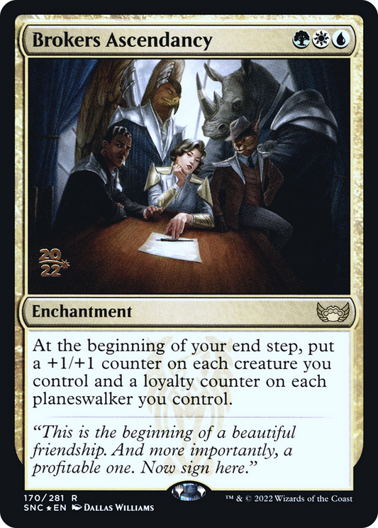 Brokers Ascendancy (PRE-170S) (Foil)