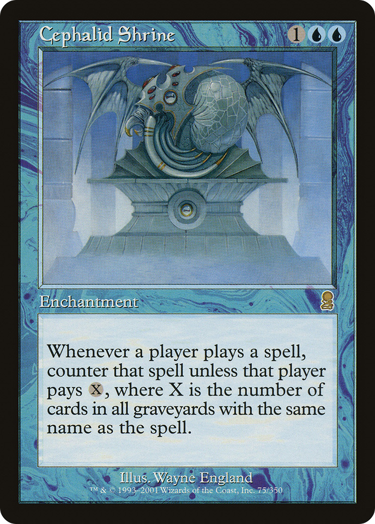 Cephalid Shrine (ODY-075) (Foil)