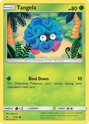 Tangela (BUS-007) (Reverse Holofoil)