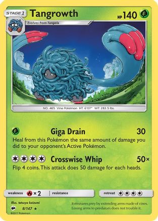 Tangrowth (BUS-008) (Reverse Holofoil)