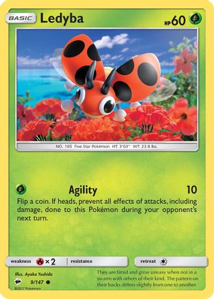 Ledyba (BUS-009) (Reverse Holofoil)