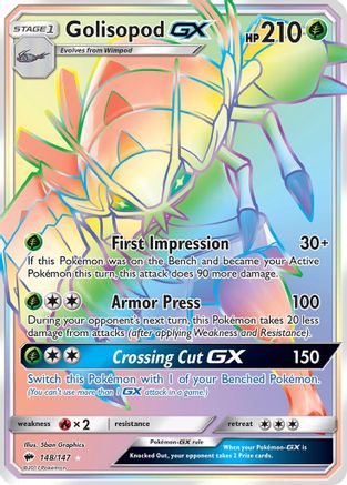 Golisopod GX (Secret) (BUS-148) (Holofoil)