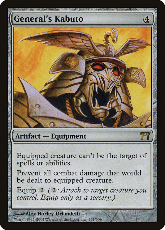 General's Kabuto (CHK-251) (Foil)
