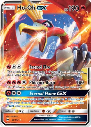 Ho-Oh GX (BUS-021) (Holofoil)