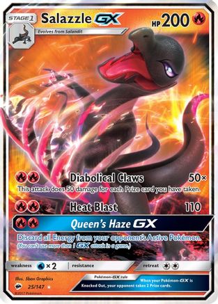 Salazzle GX (BUS-025) (Holofoil)