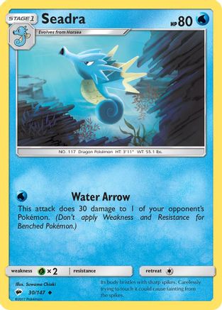 Seadra (BUS-030) (Reverse Holofoil)