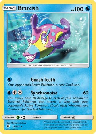 Bruxish (BUS-038) (Reverse Holofoil)