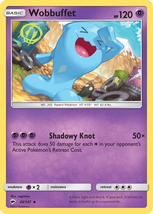 Wobbuffet (BUS-049) (Reverse Holofoil)