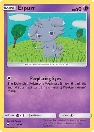 Espurr (BUS-059) (Reverse Holofoil)