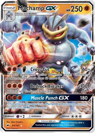 Machamp GX (BUS-064) (Holofoil)