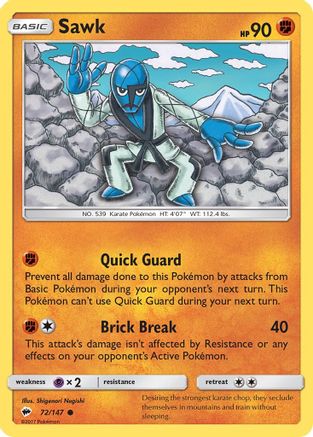 Sawk (BUS-072) (Reverse Holofoil)