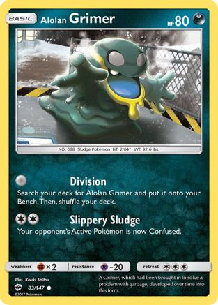 Alolan Grimer (BUS-083) (Reverse Holofoil)