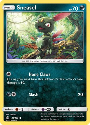 Sneasel (BUS-085) (Reverse Holofoil)