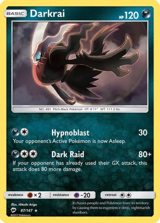 Darkrai (BUS-087) (Reverse Holofoil)