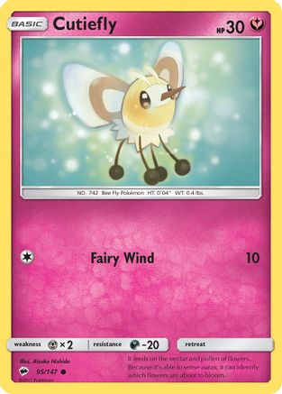 Cutiefly (BUS-095) (Reverse Holofoil)
