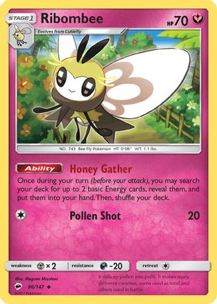 Ribombee (BUS-096) (Reverse Holofoil)