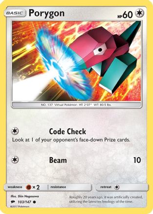 Porygon (BUS-103) (Reverse Holofoil)