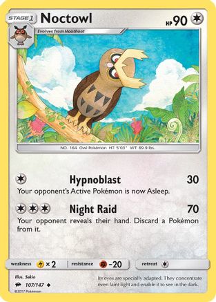 Noctowl (BUS-107) (Reverse Holofoil)