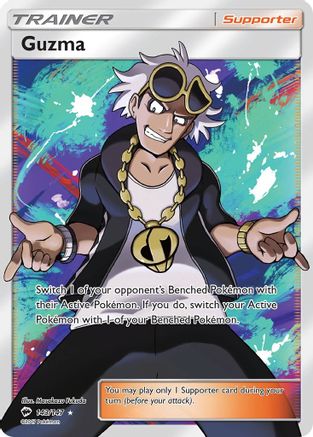 Guzma (Full Art) (BUS-143) (Holofoil)