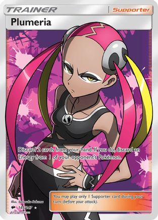 Plumeria (Full Art) (BUS-145) (Holofoil)
