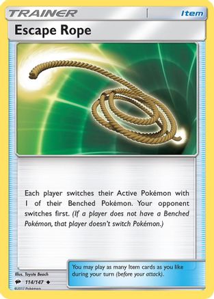 Escape Rope (BUS-114) (Reverse Holofoil)