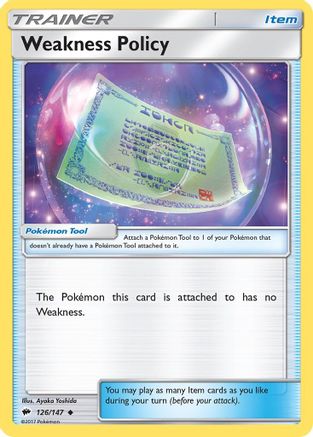 Weakness Policy (BUS-126) (Reverse Holofoil)