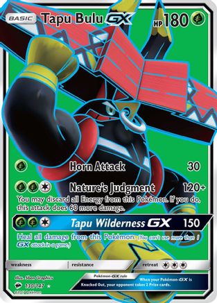 Tapu Bulu GX (Full Art) (BUS-130) (Holofoil)