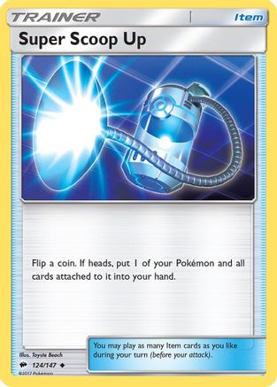 Super Scoop Up (BUS-124) (Reverse Holofoil)